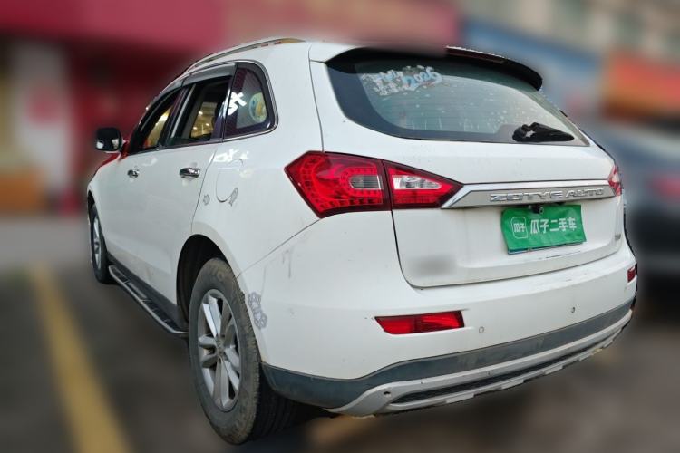 Used Zotye T600 2015 1.5T Manual Flagship Model Rear Left 45 Deg