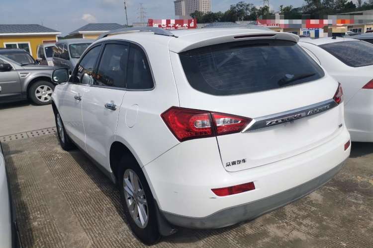 Used Zotye T600 2015 1.5T Manual Elite Model Rear Left 45 Deg