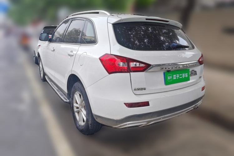Used Zotye T600 2015 1.5T Manual Elite Model Rear Left 45 Deg