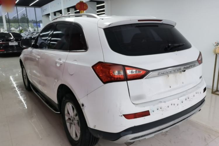 Used Zotye T600 2015 1.5T Manual Elite Model Rear Left 45 Deg