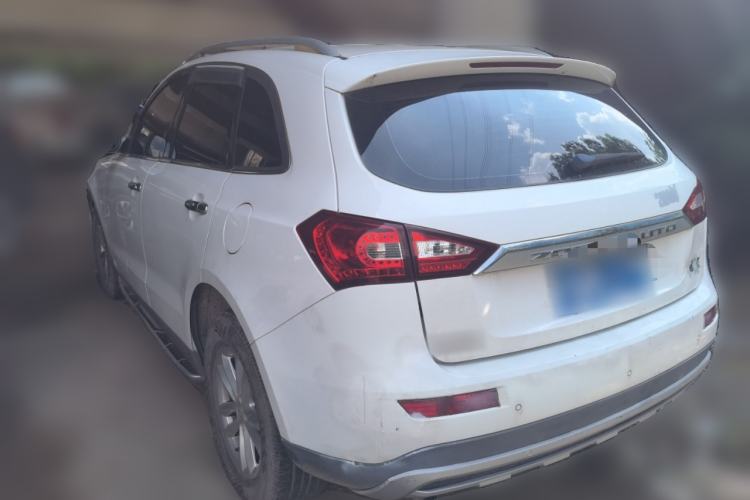 Used Zotye T600 2015 1.5T Manual Luxury Model Rear Left 45 Deg