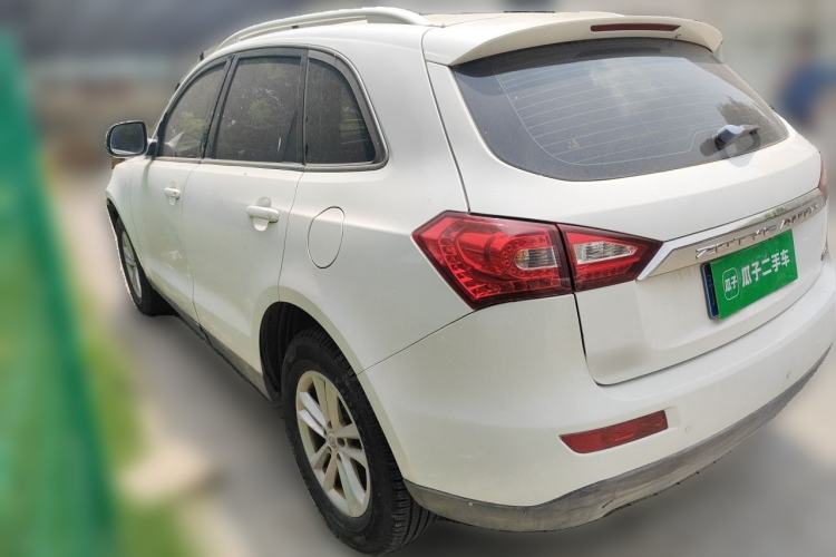 Used Zotye T600 2015 1.5T Manual Luxury Model Rear Left 45 Deg