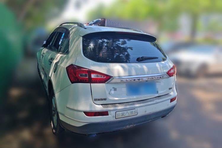 Used Zotye T600 2015 1.5T Manual Luxury Model Rear Left 45 Deg