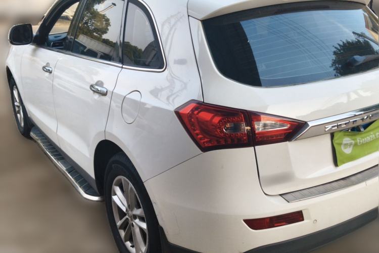 Used Zotye T600 2015 1.5T Manual Elite Model Rear Left 45 Deg