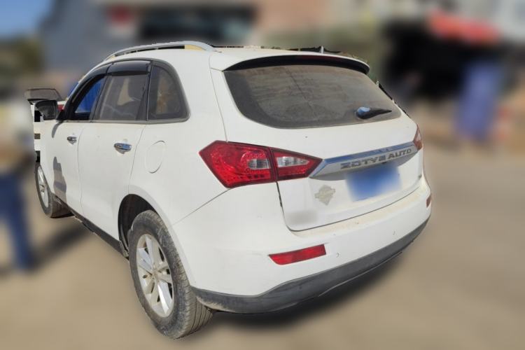 Used Zotye T600 2015 1.5T Manual Luxury Model Rear Left 45 Deg