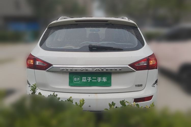 Used Zotye T600 2015 1.5T Manual Luxury Model Rear
