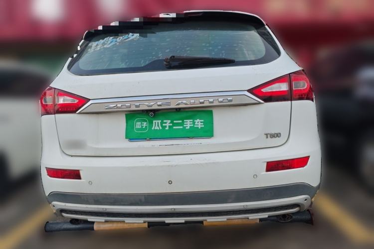 Used Zotye T600 2015 1.5T Manual Flagship Model Rear