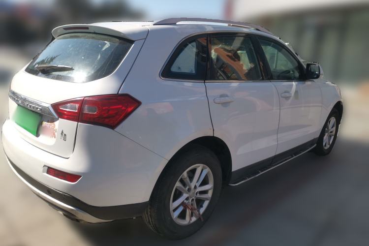 Used Zotye T600 2015 1.5T Manual Elite Model Rear Right 45 Deg