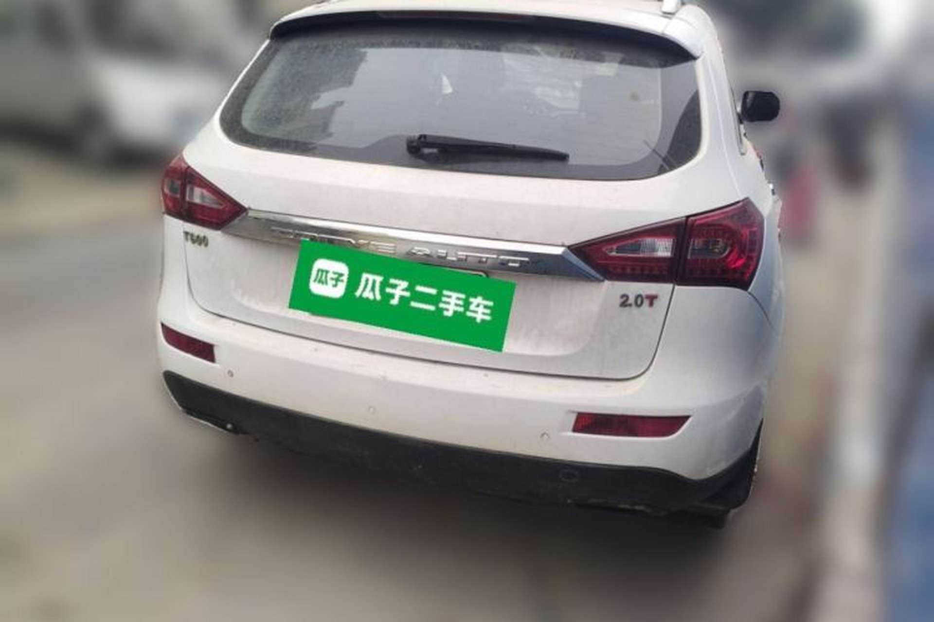 Used Zotye T600 2015 2.0T Manual Luxury Version Rear Right 45 Deg