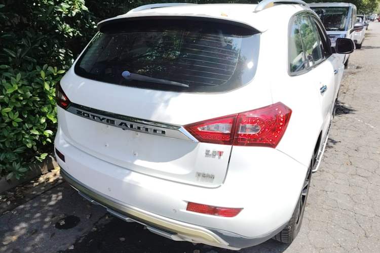 Used Zotye T600 2015 2.0T DCT Prestige Edition Rear Right 45 Deg