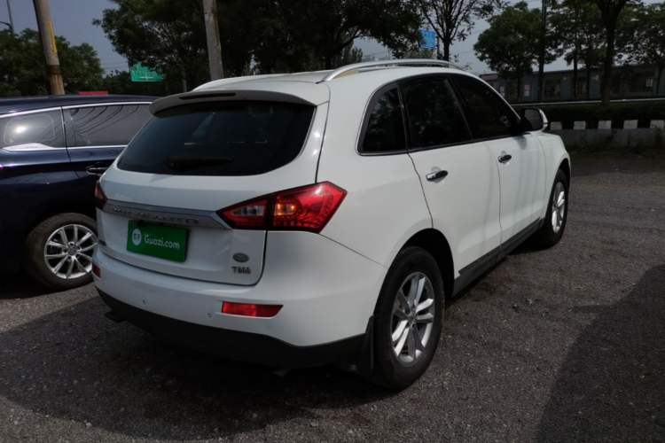 Used Zotye T600 2015 1.5T Manual Luxury Model Rear Right 45 Deg