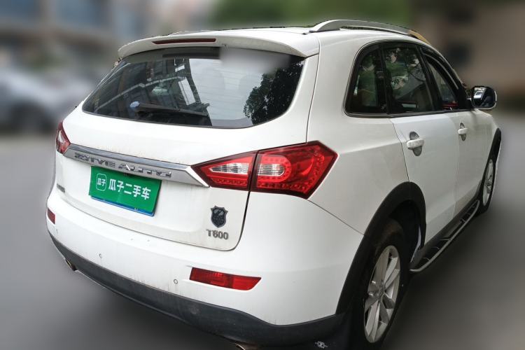 Used Zotye T600 2015 1.5T Manual Luxury Model Rear Right 45 Deg