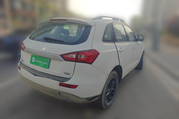 Used Zotye T600 2015 1.5T Manual Elite Model Rear Right 45 Deg