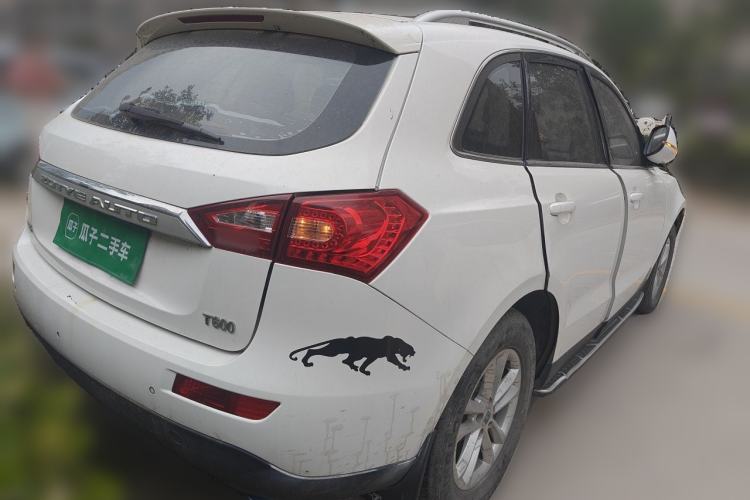 Used Zotye T600 2015 1.5T Manual Luxury Model Rear Right 45 Deg