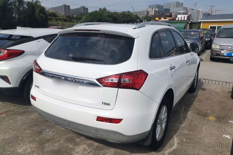 Used Zotye T600 2015 1.5T Manual Elite Model Rear Right 45 Deg