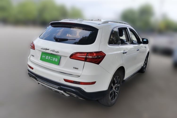 Used Zotye T600 2015 Family Edition 2.0T Manual Elite Version Rear Right 45 Deg