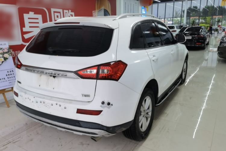 Used Zotye T600 2015 1.5T Manual Elite Model Rear Right 45 Deg