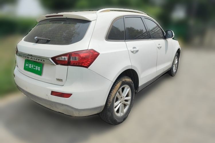 Used Zotye T600 2015 1.5T Manual Luxury Model Rear Right 45 Deg