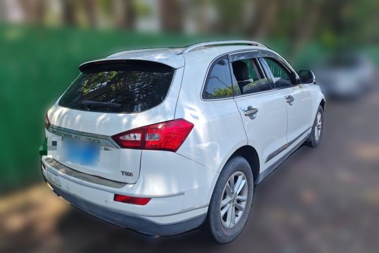 Used Zotye T600 2015 1.5T Manual Luxury Model Rear Right 45 Deg