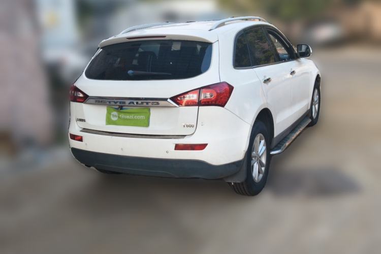 Used Zotye T600 2015 1.5T Manual Elite Model Rear Right 45 Deg