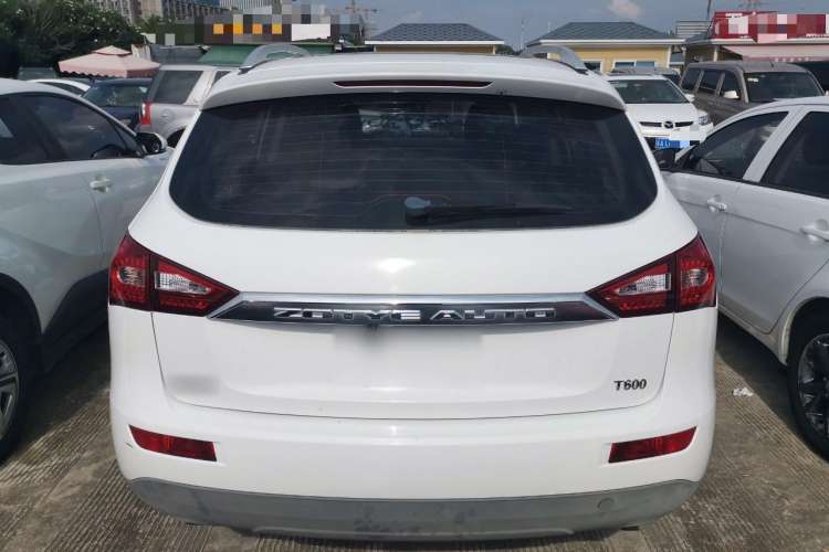 Used Zotye T600 2015 1.5T Manual Elite Model Rear