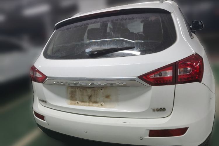 Used Zotye T600 2015 1.5T Manual Elite Model Rear