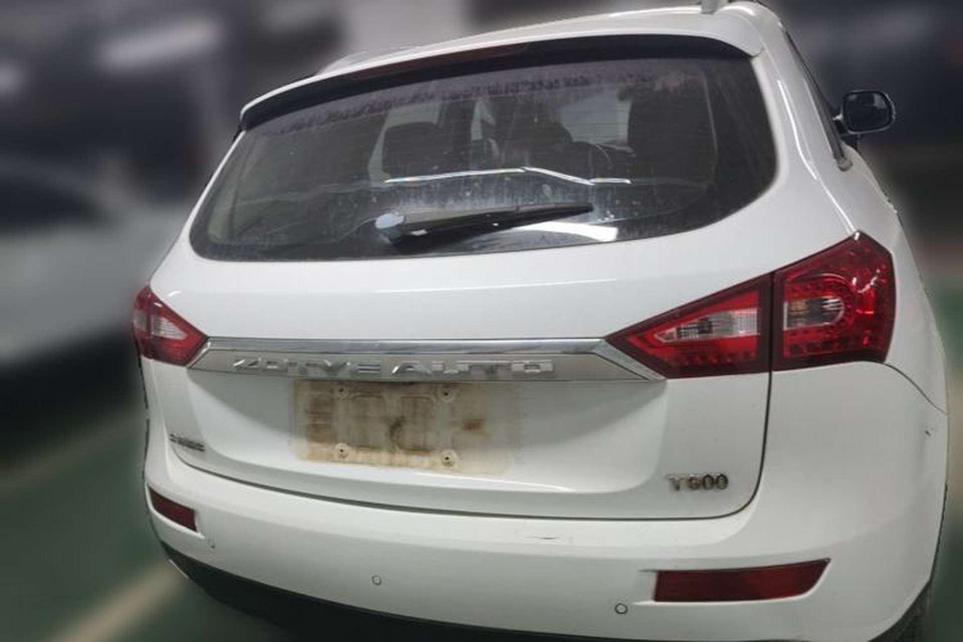 Used Zotye T600 2015 1.5T Manual Elite Model Rear