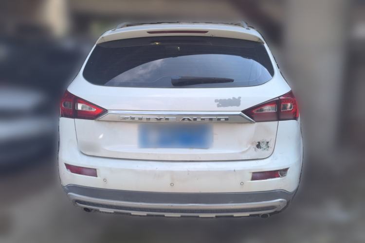 Used Zotye T600 2015 1.5T Manual Luxury Model Rear