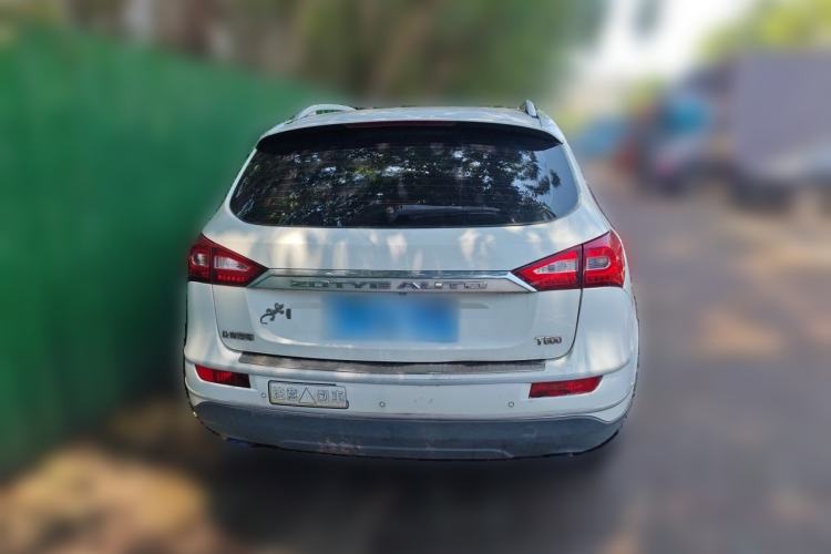 Used Zotye T600 2015 1.5T Manual Luxury Model Rear