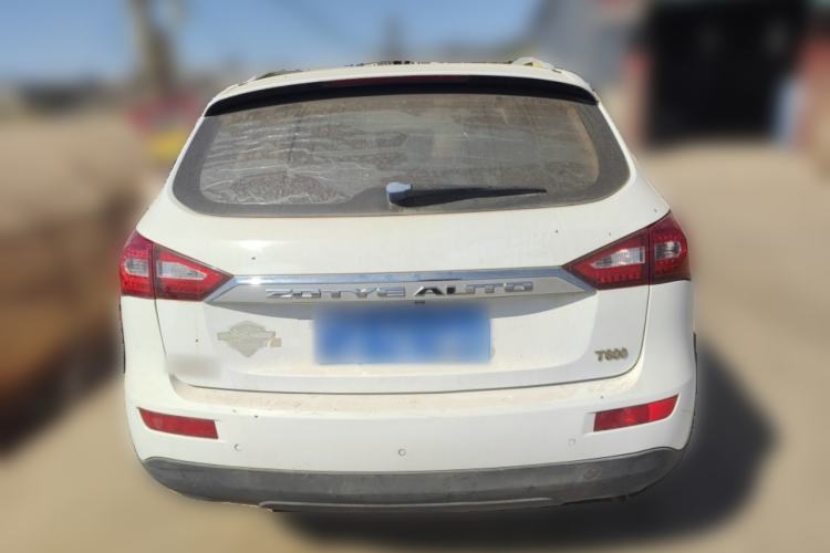 Used Zotye T600 2015 1.5T Manual Luxury Model Rear