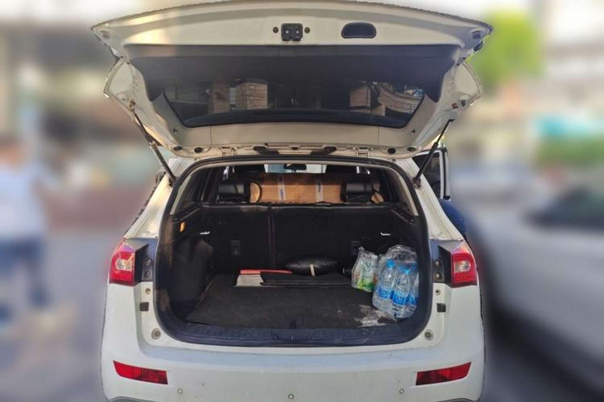 Used Zotye T600 2015 1.5T Manual Elite Model Trunk