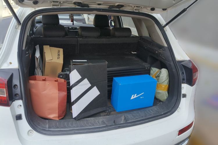 Used Zotye T600 2015 1.5T Manual Elite Model Trunk