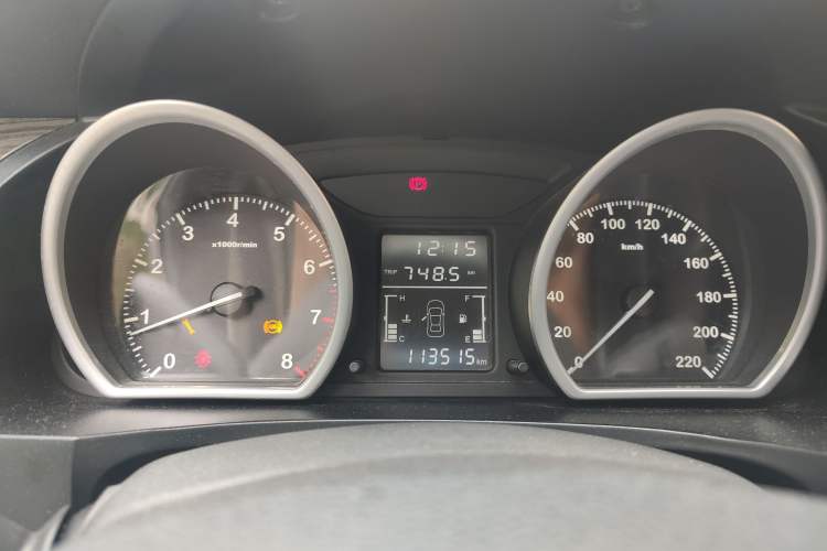 Used Zotye T600 2015 1.5T Manual Luxury Model Instrument Cluster