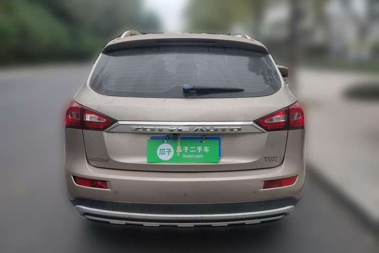 Used Zotye T600 2015 1.5T Manual Luxury Model Rear