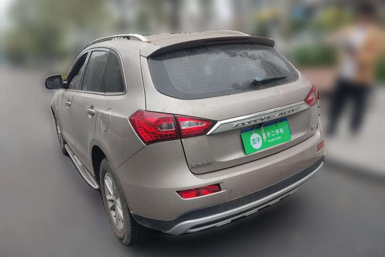 Used Zotye T600 2015 1.5T Manual Luxury Model Rear Left 45 Deg