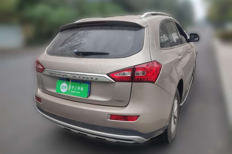 Used Zotye T600 2015 1.5T Manual Luxury Model Rear Right 45 Deg