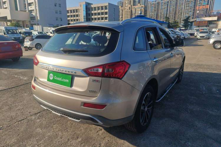 Used Zotye T600 2015 2.0T DCT Prestige Edition Rear Right 45 Deg
