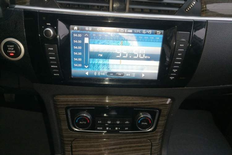 Used Zotye T600 2016 1.5T Manual Elite Edition Audio And AC Panel