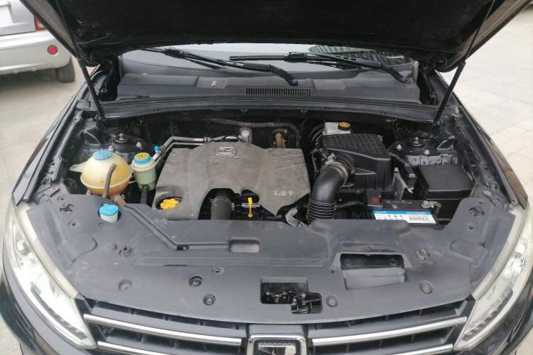 Used Zotye T600 2016 1.5T Manual Elite Edition Engine Bay