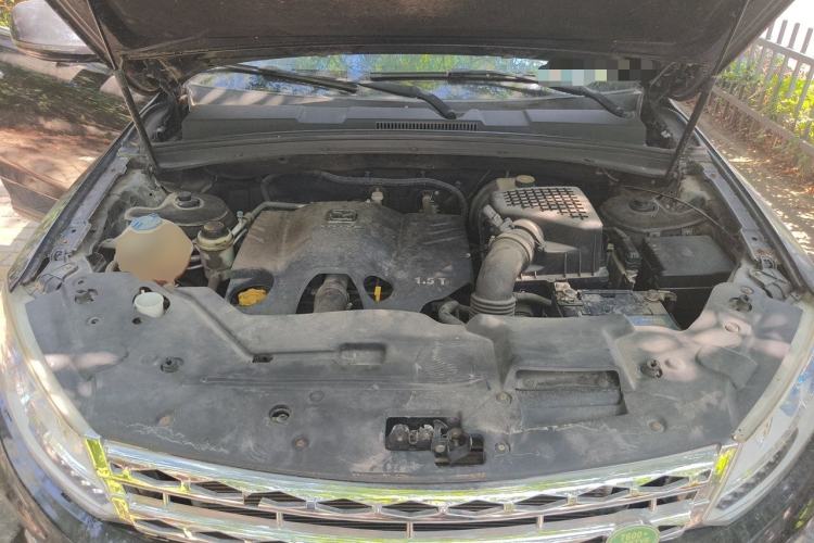 Used Zotye T600 2016 1.5T Manual Elite Edition Engine Bay