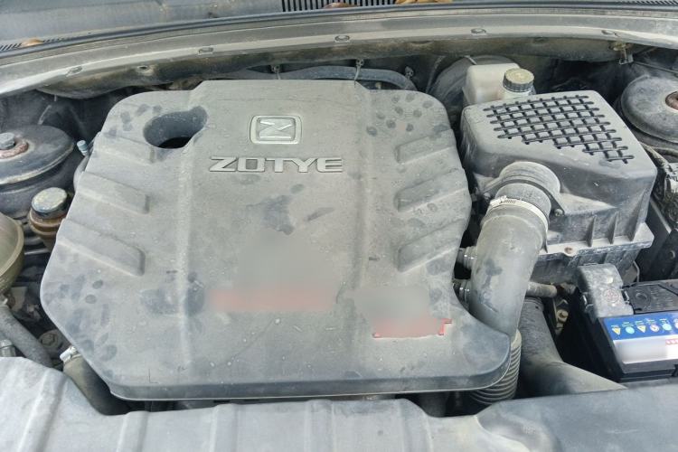 Used Zotye T600 2016 Sport Edition 2.0T DCT Luxury Model Engine Bay