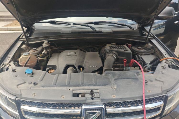 Used Zotye T600 2016 Sport Edition 1.5T Manual Luxury Model Engine Bay