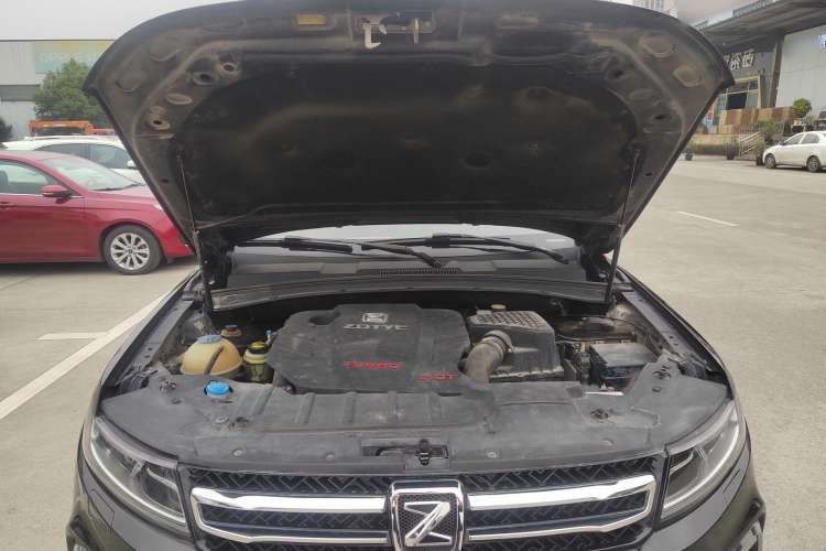Used Zotye T600 2016 Sport Edition 2.0T DCT Luxury Model Engine Bay