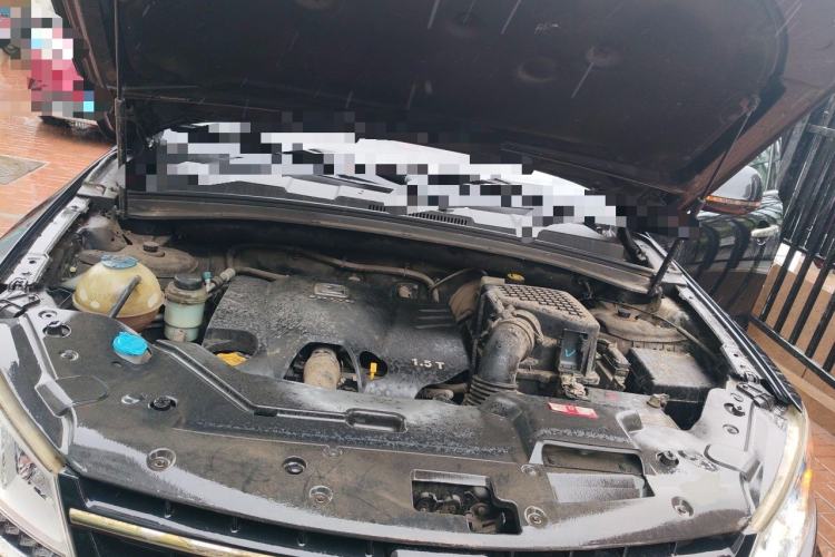 Used Zotye T600 2016 1.5T Manual Luxury Model Engine Bay