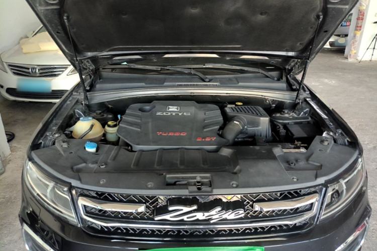 Used Zotye T600 2016 Sport Edition 2.0T DCT Prestige Model Engine Bay