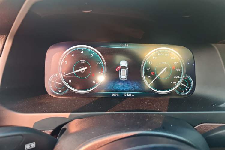 Used Zotye T600 2016 Sport Edition 1.5T Manual Prestige Model Instrument Cluster