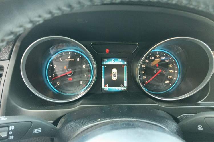 Used Zotye T600 2016 Sport Edition 2.0T DCT Luxury Model Instrument Cluster