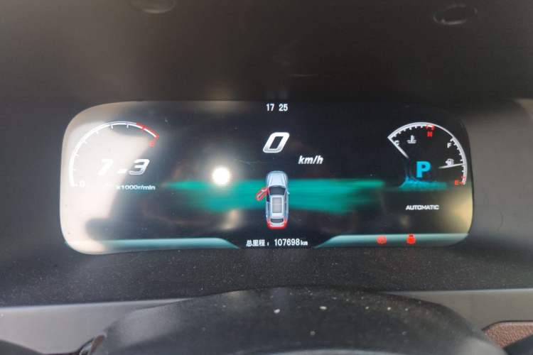 Used Zotye T600 2016 Sport Edition 2.0T DCT Prestige Model Instrument Cluster