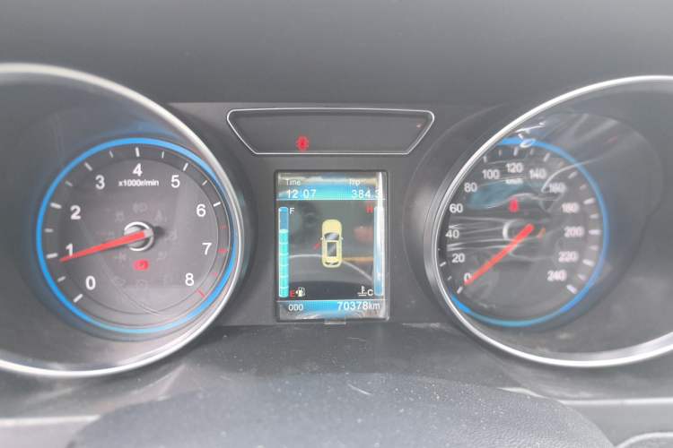 Used Zotye T600 2016 Sport Edition 1.5T Manual Luxury Model Instrument Cluster