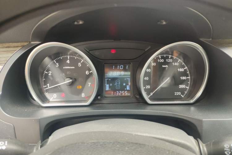 Used Zotye T600 2016 1.5T Manual Luxury Model Instrument Cluster